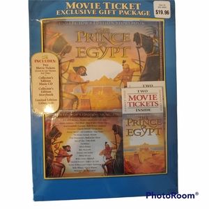 Collectible Prince of Egypt Movie Ticket Gift Package from DreamWorks